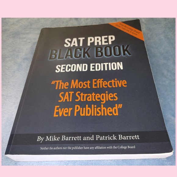 Other - SAT PREP BLACK BOOK Inside Neat The fully up-to-date Second Edition